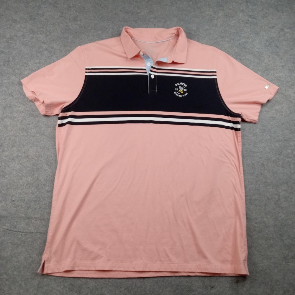 Nike Polo Shirt Mens XL US Open Winged Foot Dri-FIT‎ Golf Performance BV0470-606